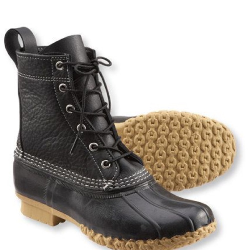 L.L. Bean Boots Size 6 Black/Black